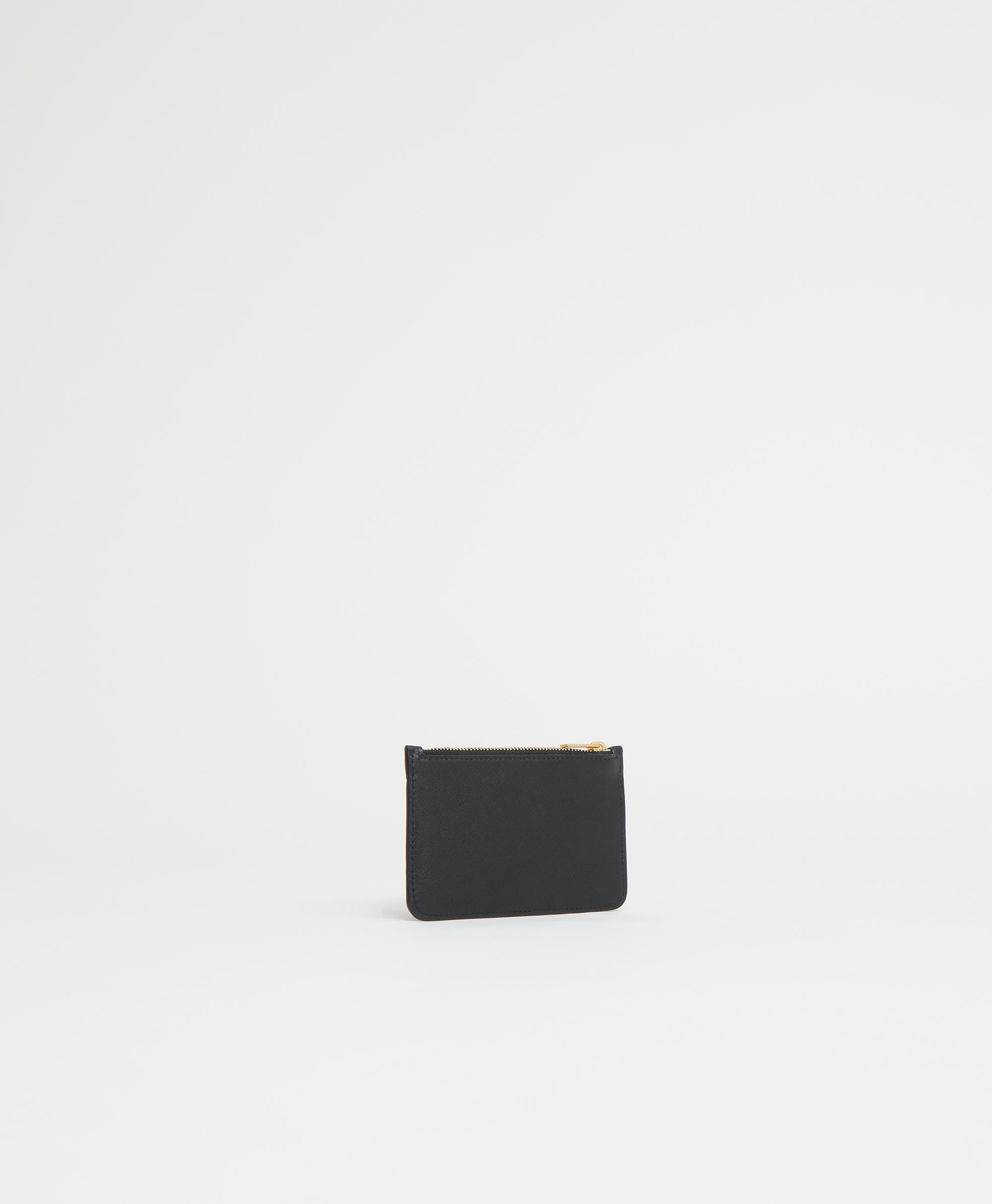 Zip Card Holder  -  Black