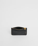 Zip Card Holder  -  Black