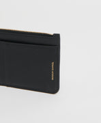 Zip Card Holder  -  Black