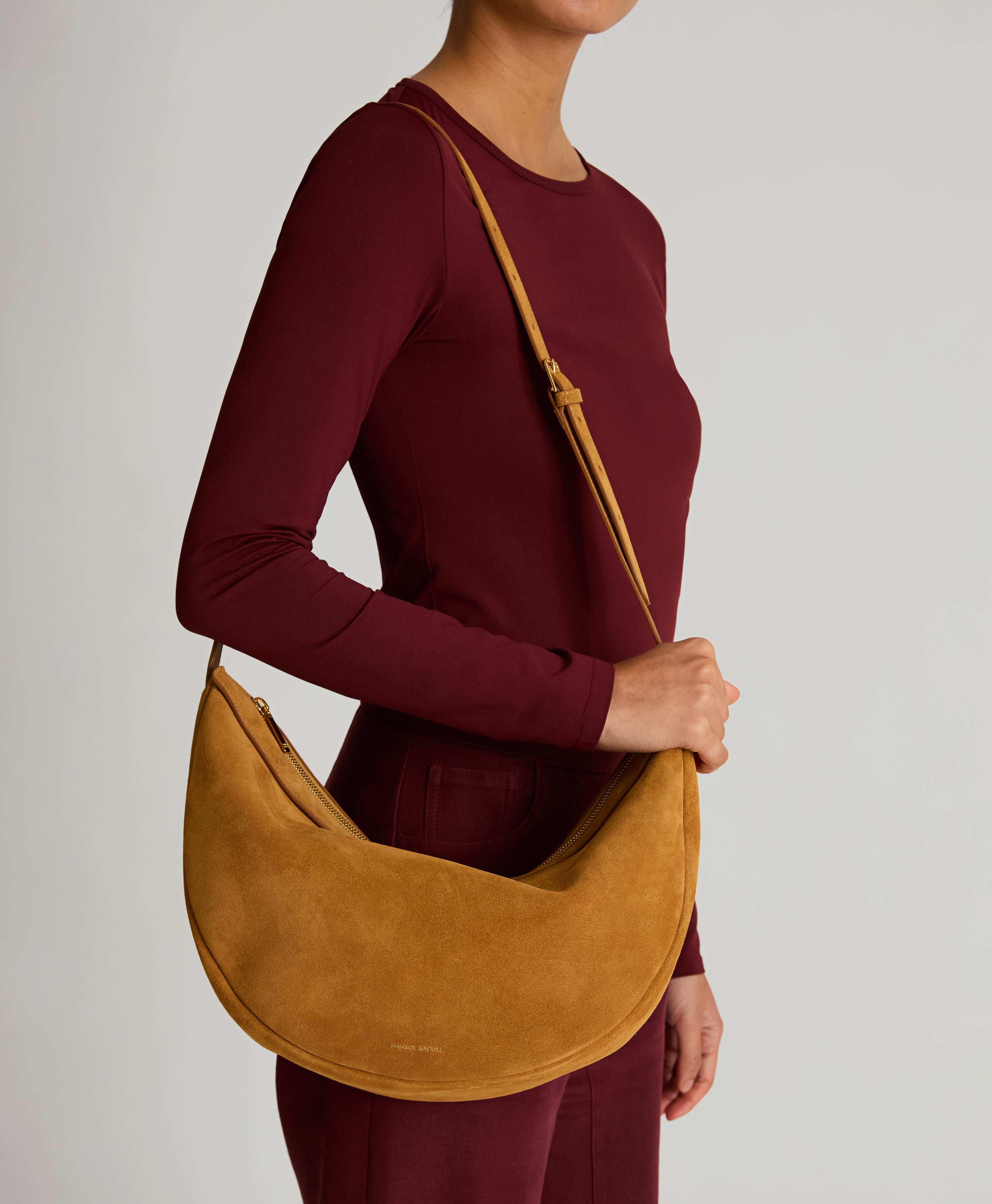 Caramel Shoulder Sling Belt Bag main image 0
