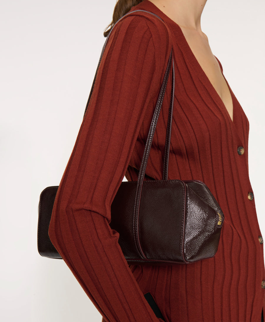 Filo Bag - Aubergine on model  view 2