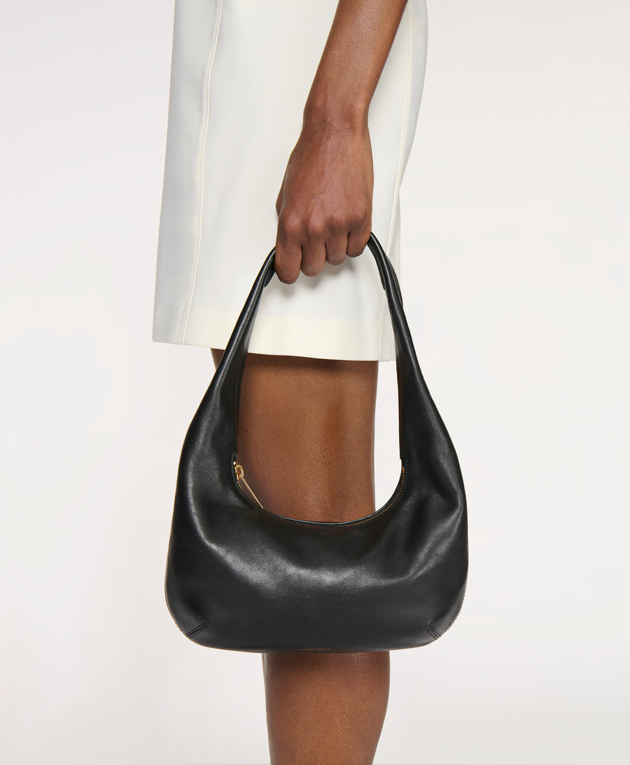 Gnocchi Bag - Black on model  view 2