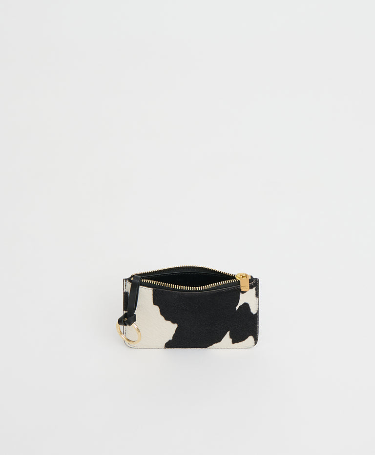 Keychain Zip Case - Printed Ponyhair