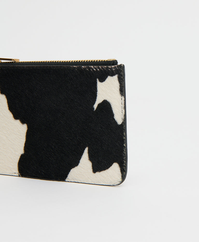 Keychain Zip Case - Printed Ponyhair
