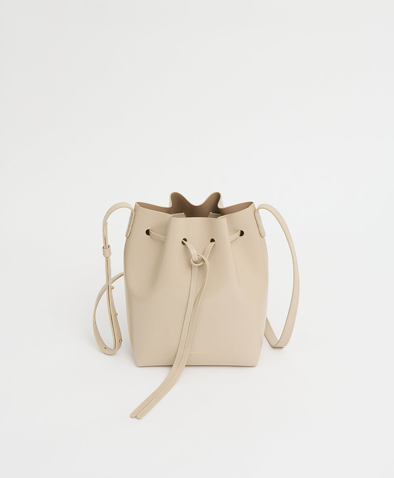 Mini Bucket Bag - Light Grey