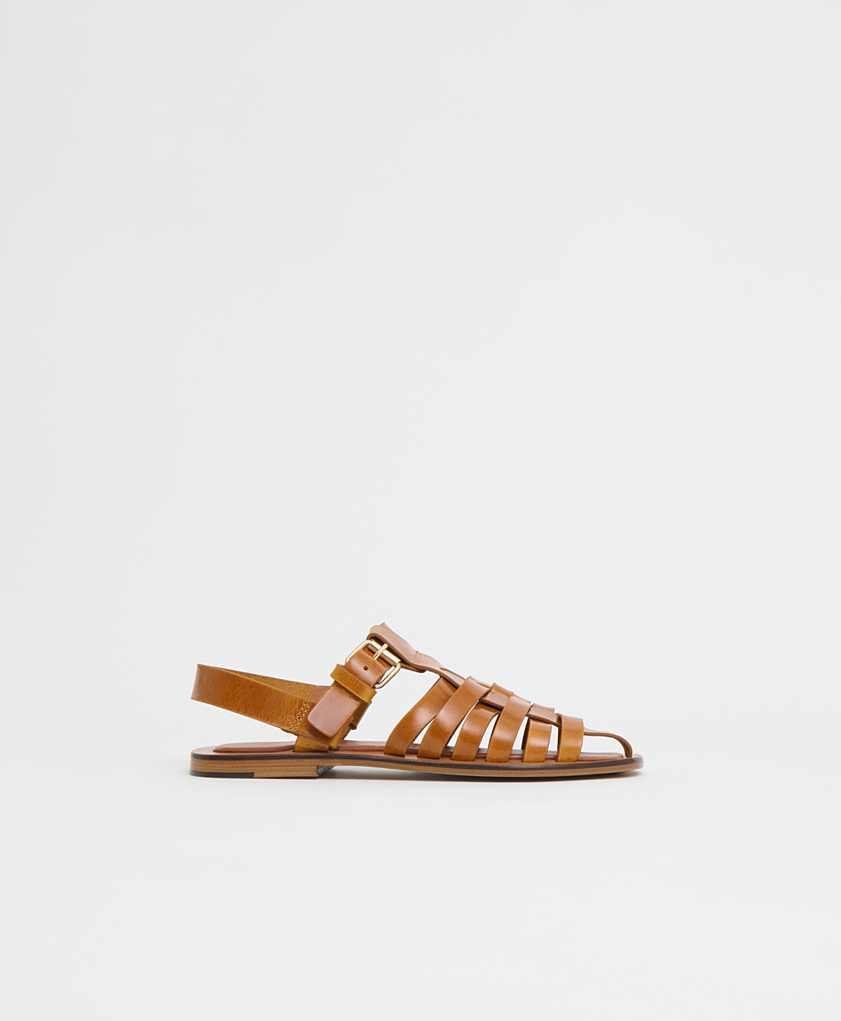 Netta Sandal - Ocra view 1