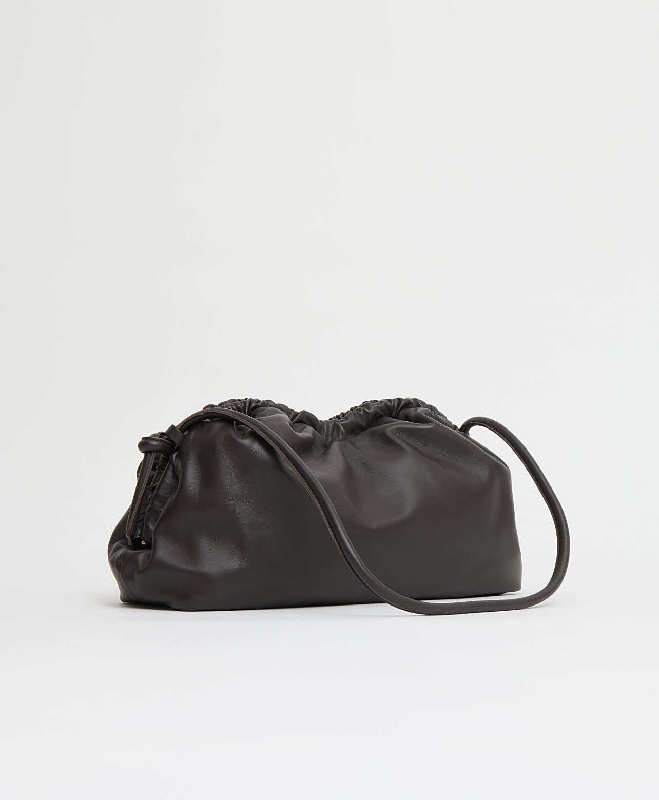 Oversized Cloud Clutch - Ebony