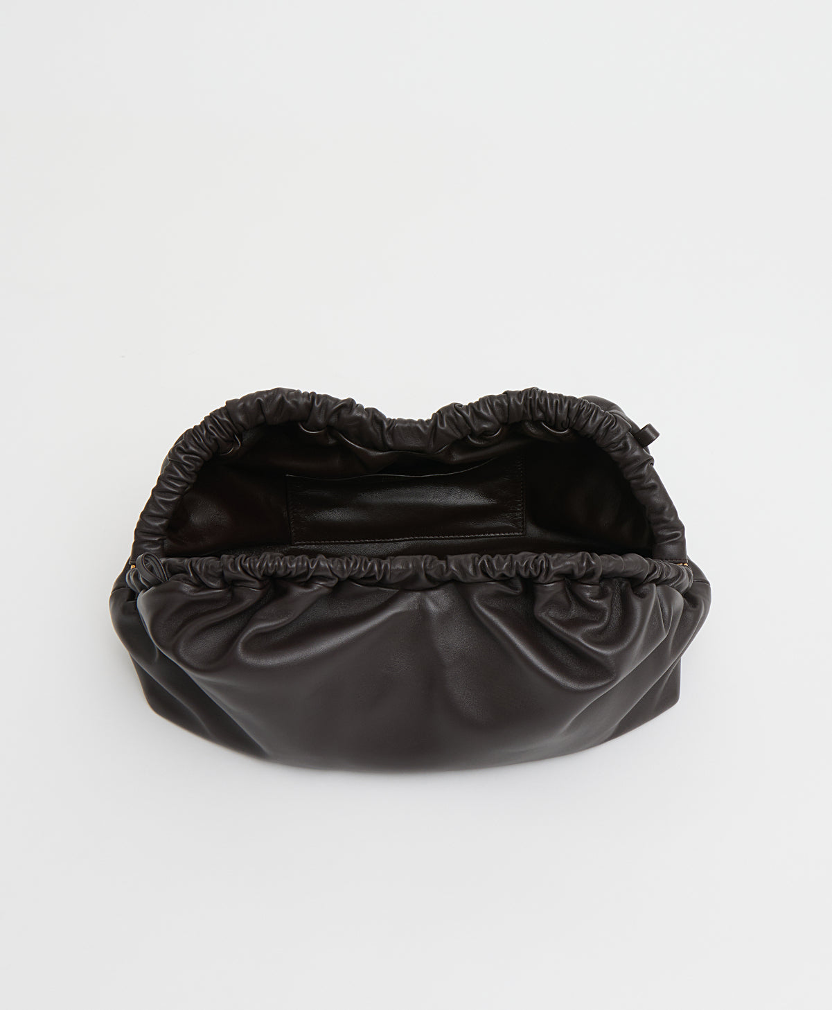 Oversized Cloud Clutch - Black/Flamma