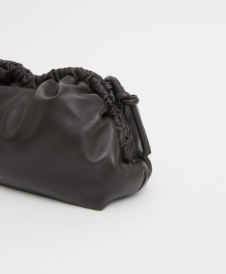 Oversized Cloud Clutch - Ebony