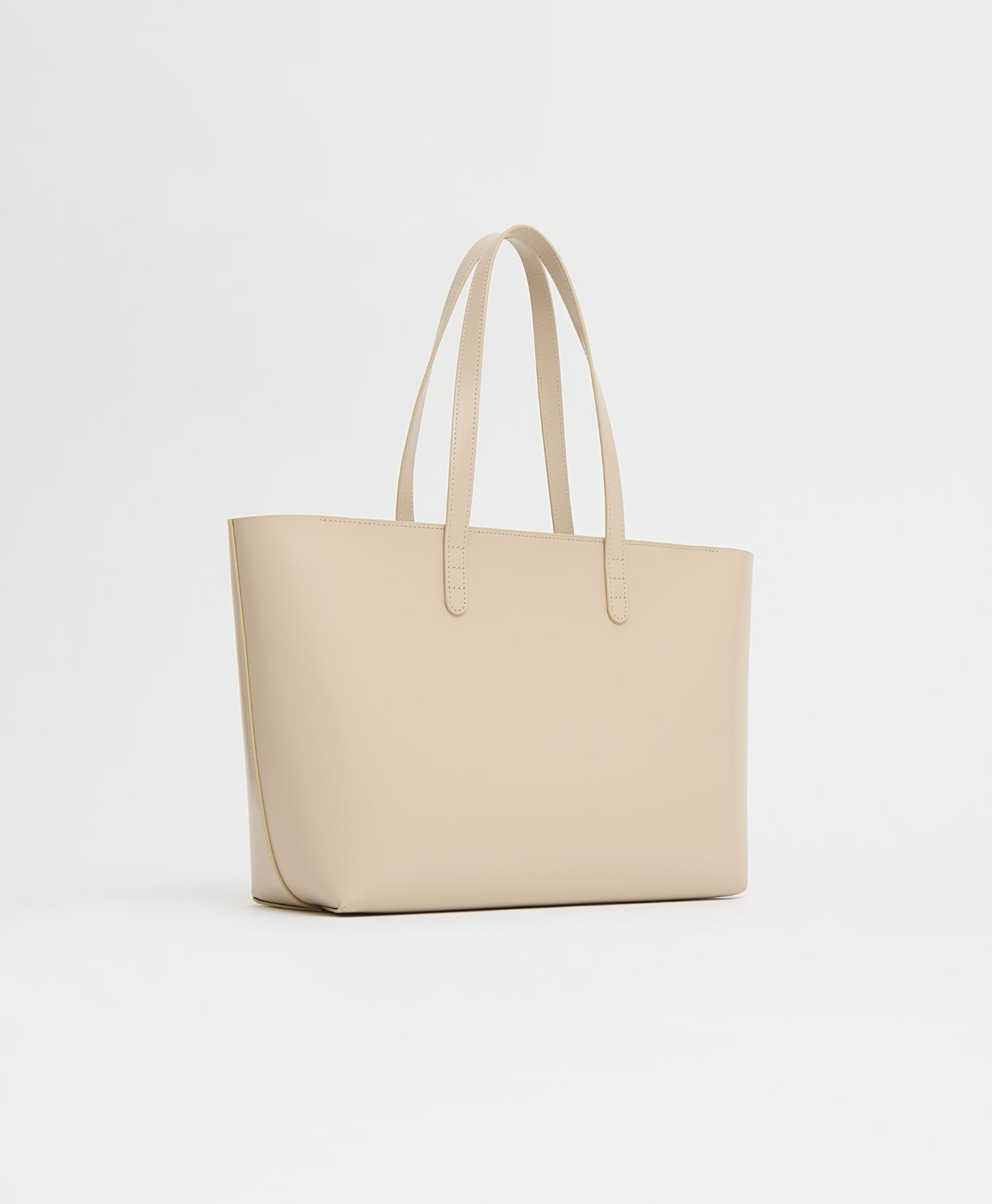 Small Zip Tote - Light Grey