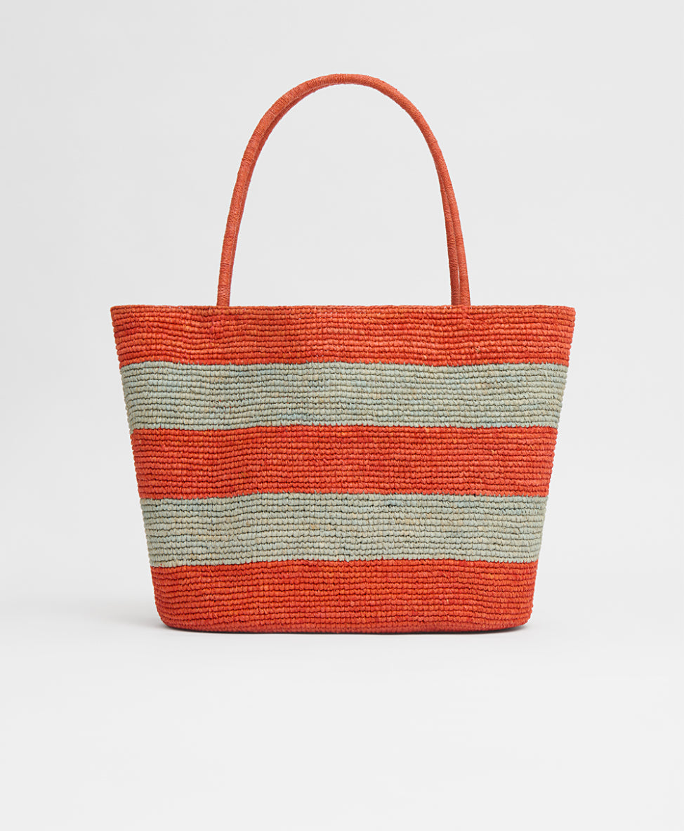 Sole Tote - Pomodoro/Baby Blue view 1