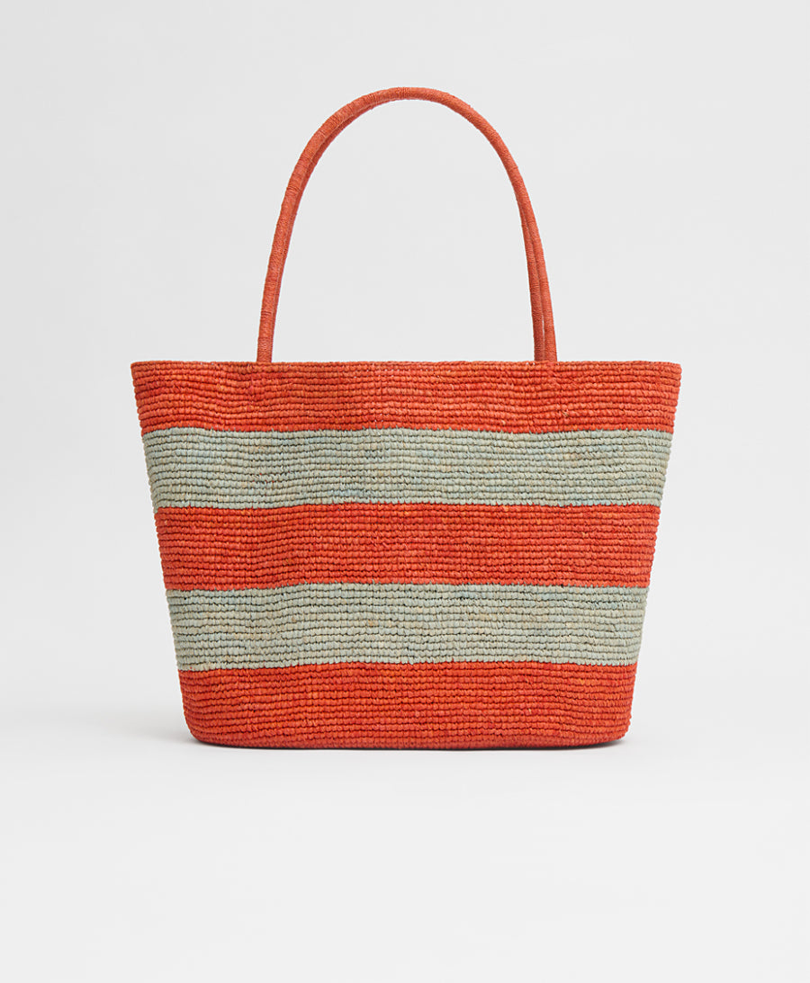 Sole Tote - Pomodoro/Baby Blue view 1