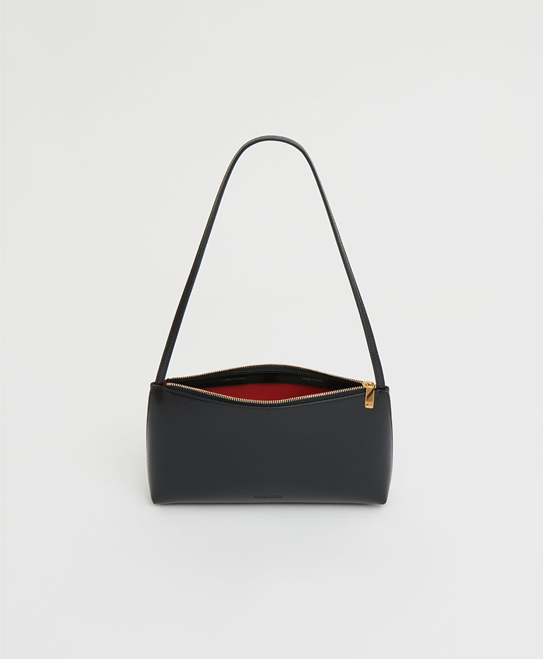Gaia Shoulder Bag - Black/Flamma