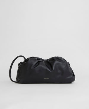 Oversized Cloud Clutch  -  Black/Flamma