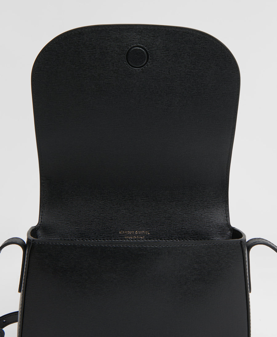 TRAVEL SPRAY CASE IN TRIOMPHE CANVAS AND CALFSKIN - BLACK