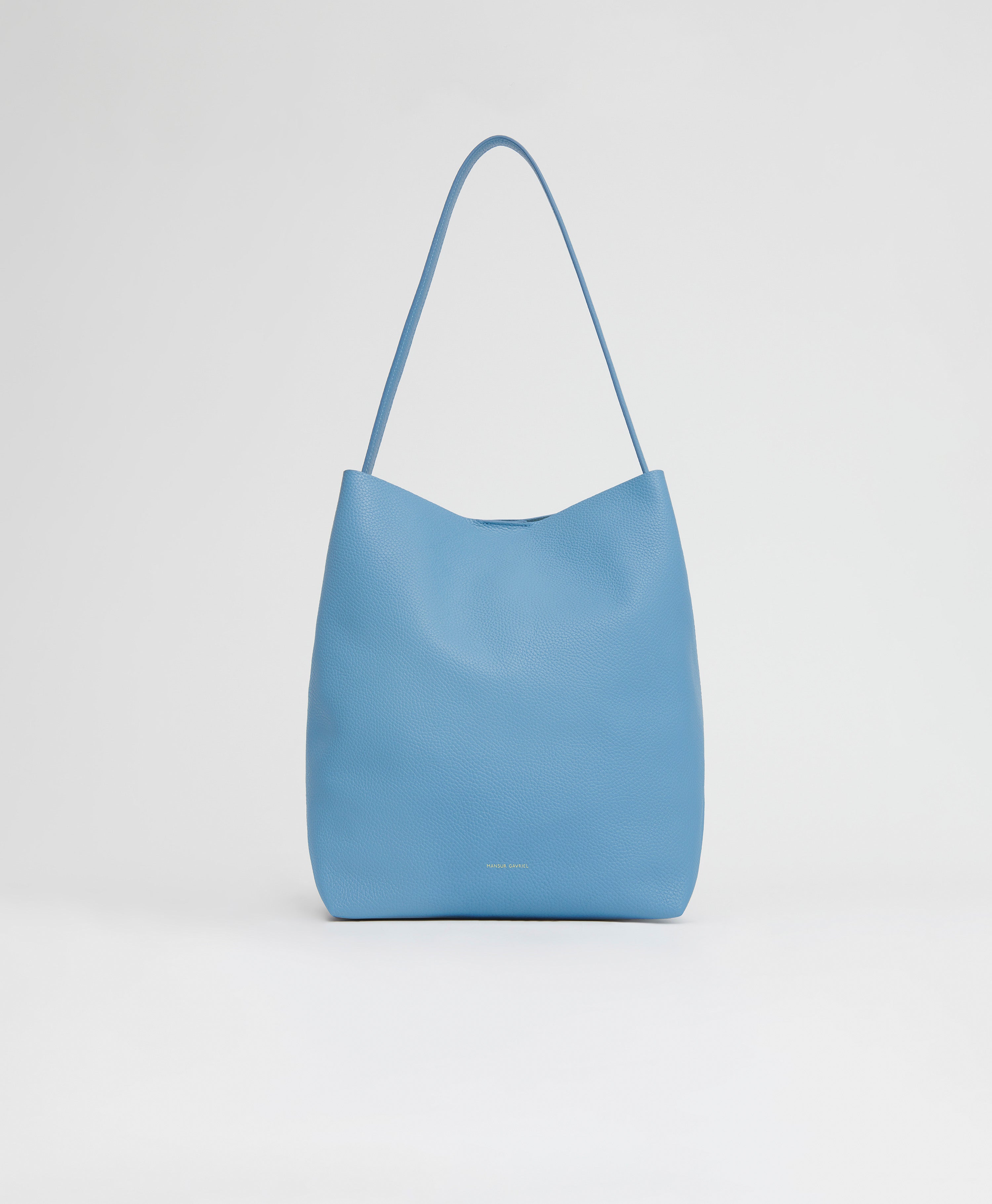 Aesther Ekme Mini Sac Leather Shoulder Bag Blue