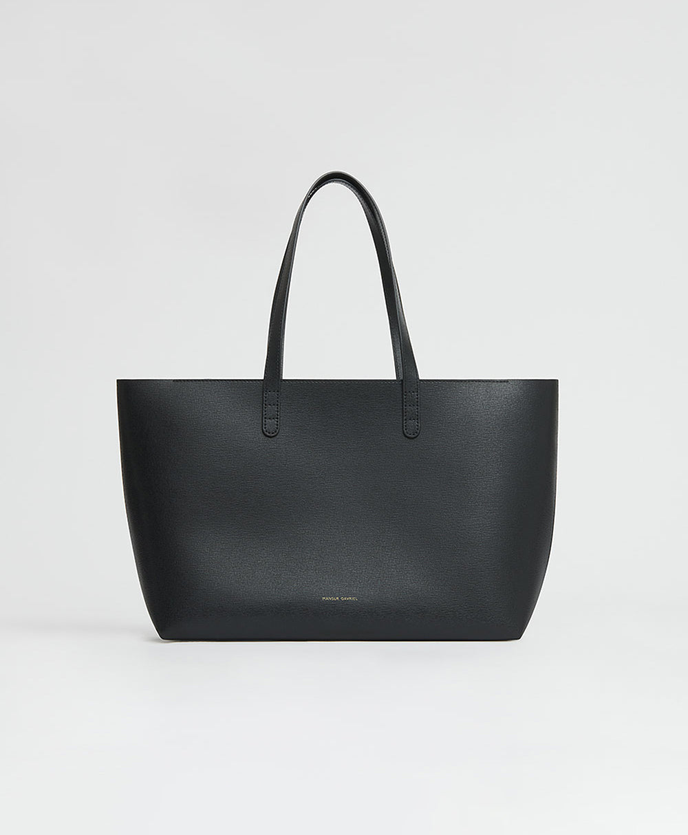 Small Zip Tote  -  Black/Flamma