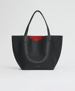 Everyday Soft Tote  -  Black/Flamma