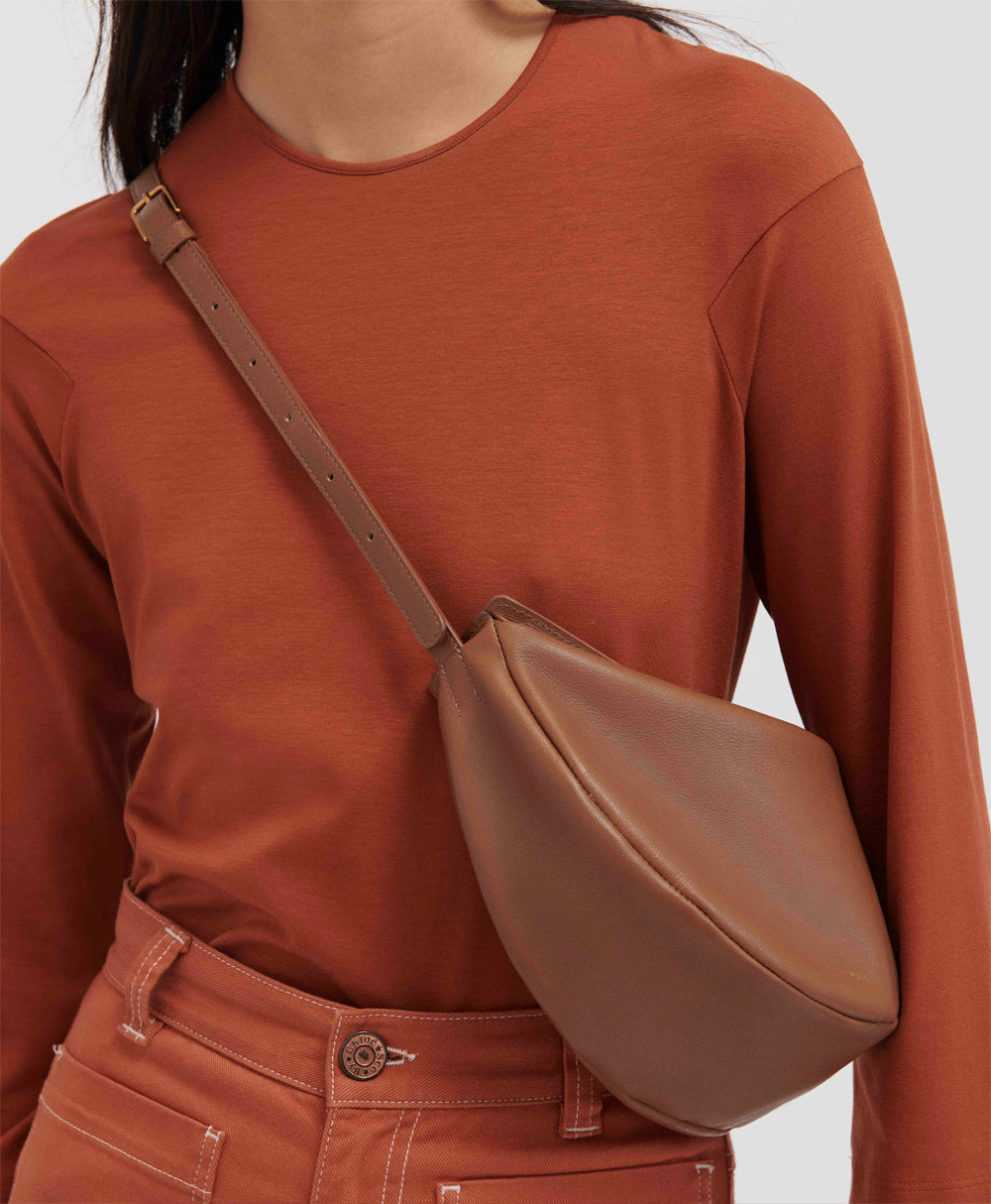 Loro Piana Ghiera Mini Leather Crossbody Bag | Neiman Marcus