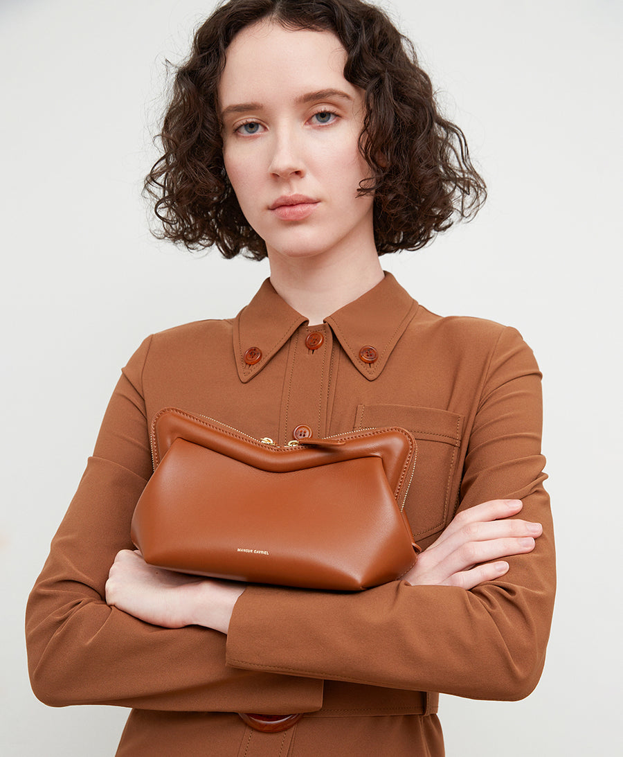 Mini m frame leather shoulder bag - Mansur Gavriel - Women