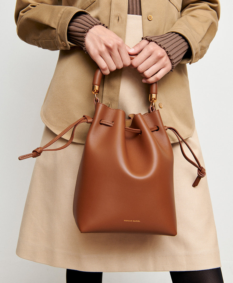 Handmade Genuine Leather Bucket Bag, Is Comfortable to Use, Designer Design | for Special Discont PM Me Brown