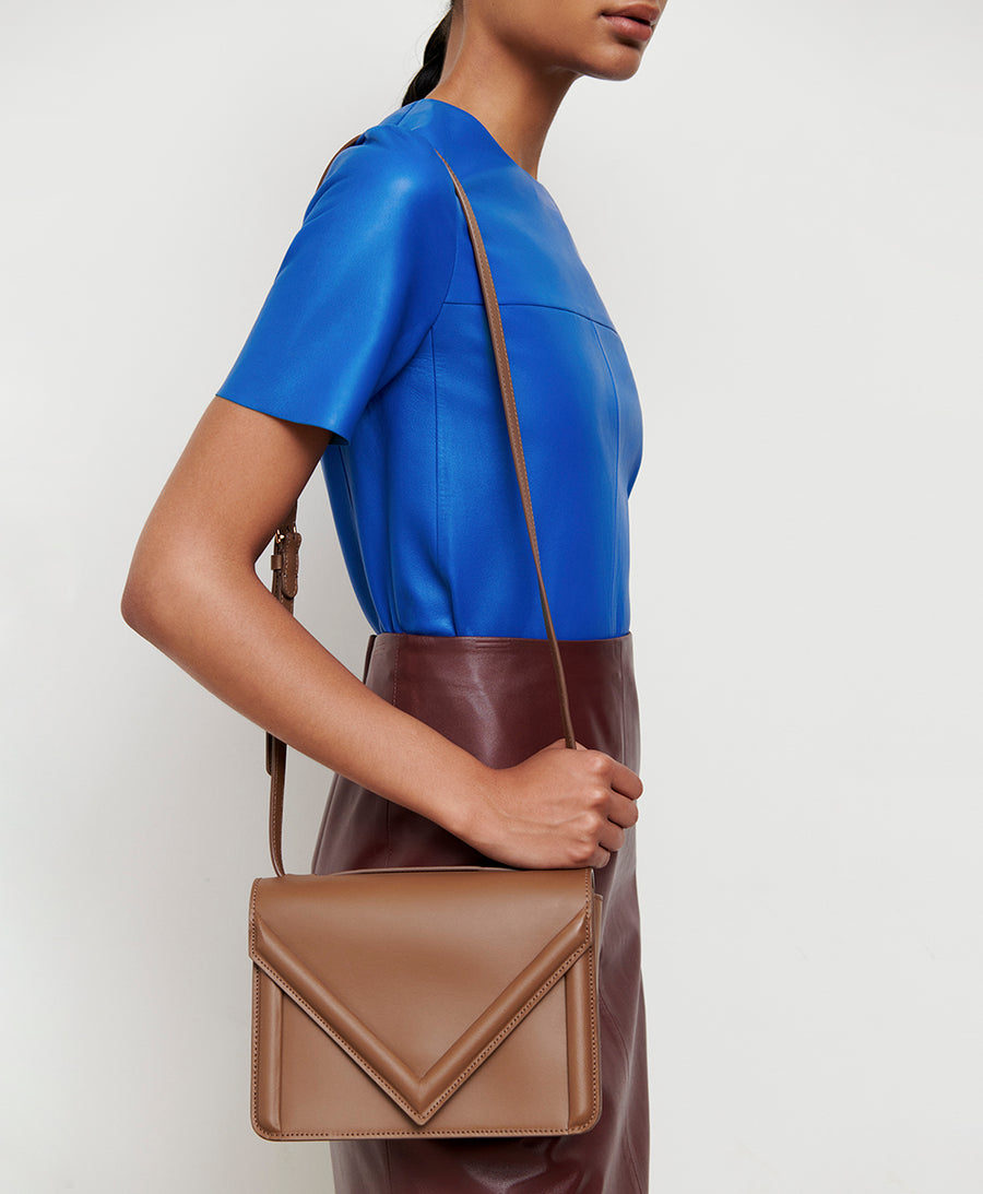Mansur Gavriel Women's M Frame Leather Box Bag